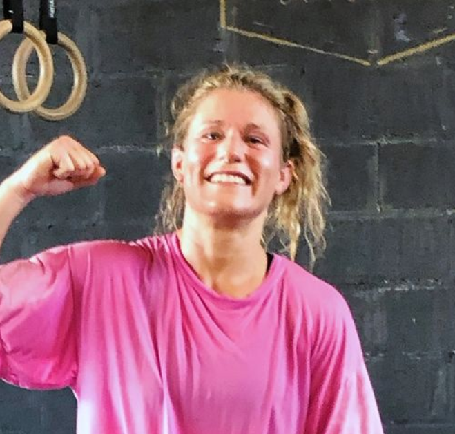 Hélène Connart, championne du monde de kick-boxing
